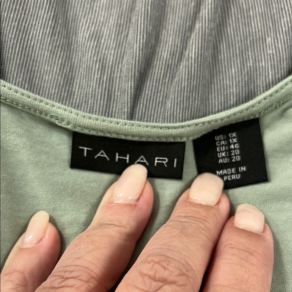 Tahari Green Top